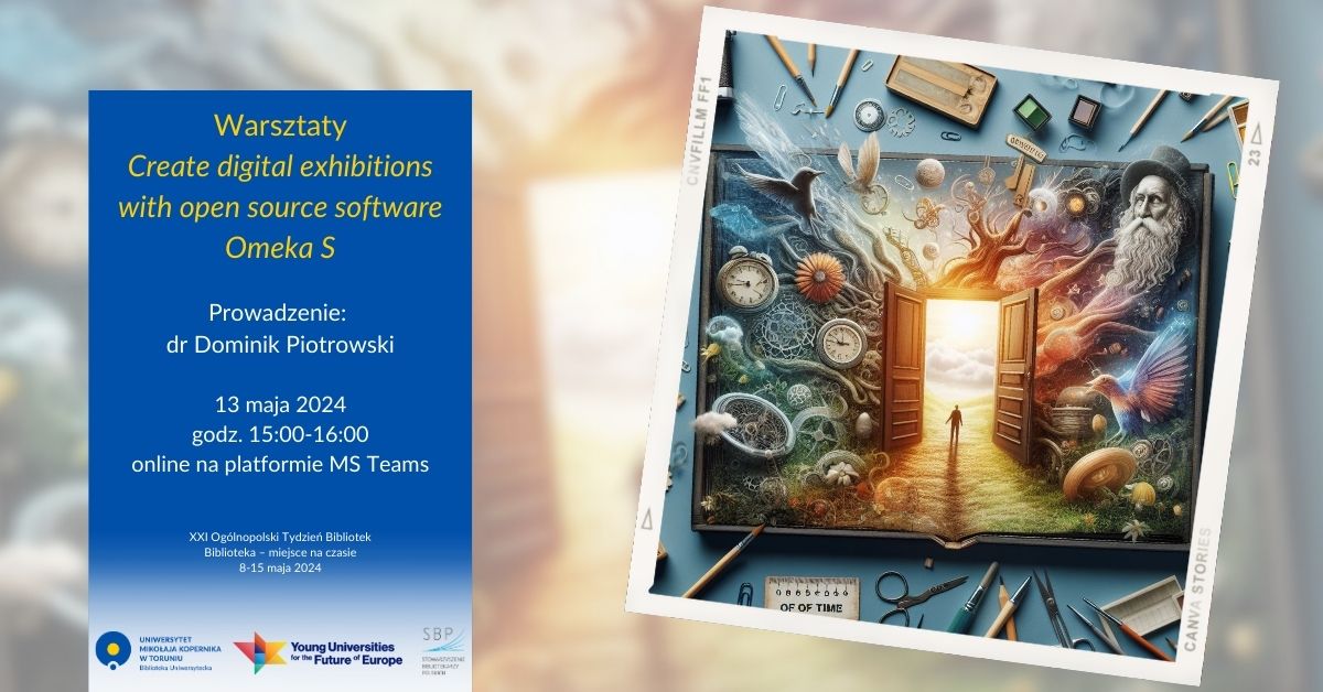 Warsztaty "Create digital exhibitions with open source software Omeka S"